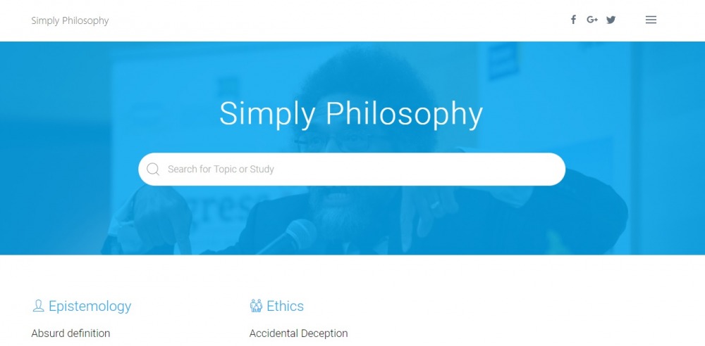 simple philosophy